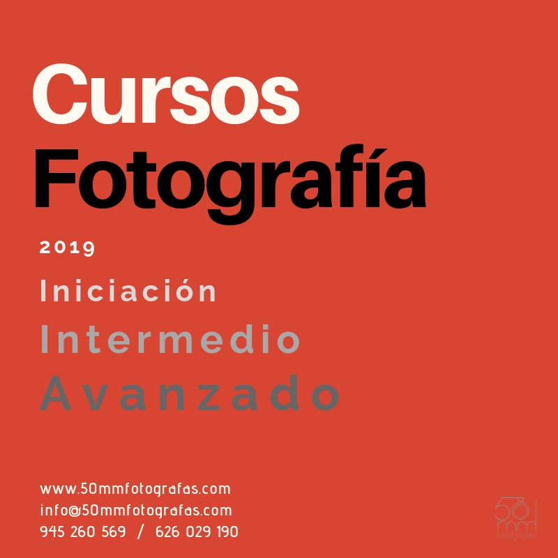 Cursos fotografía 2019 Vitoria