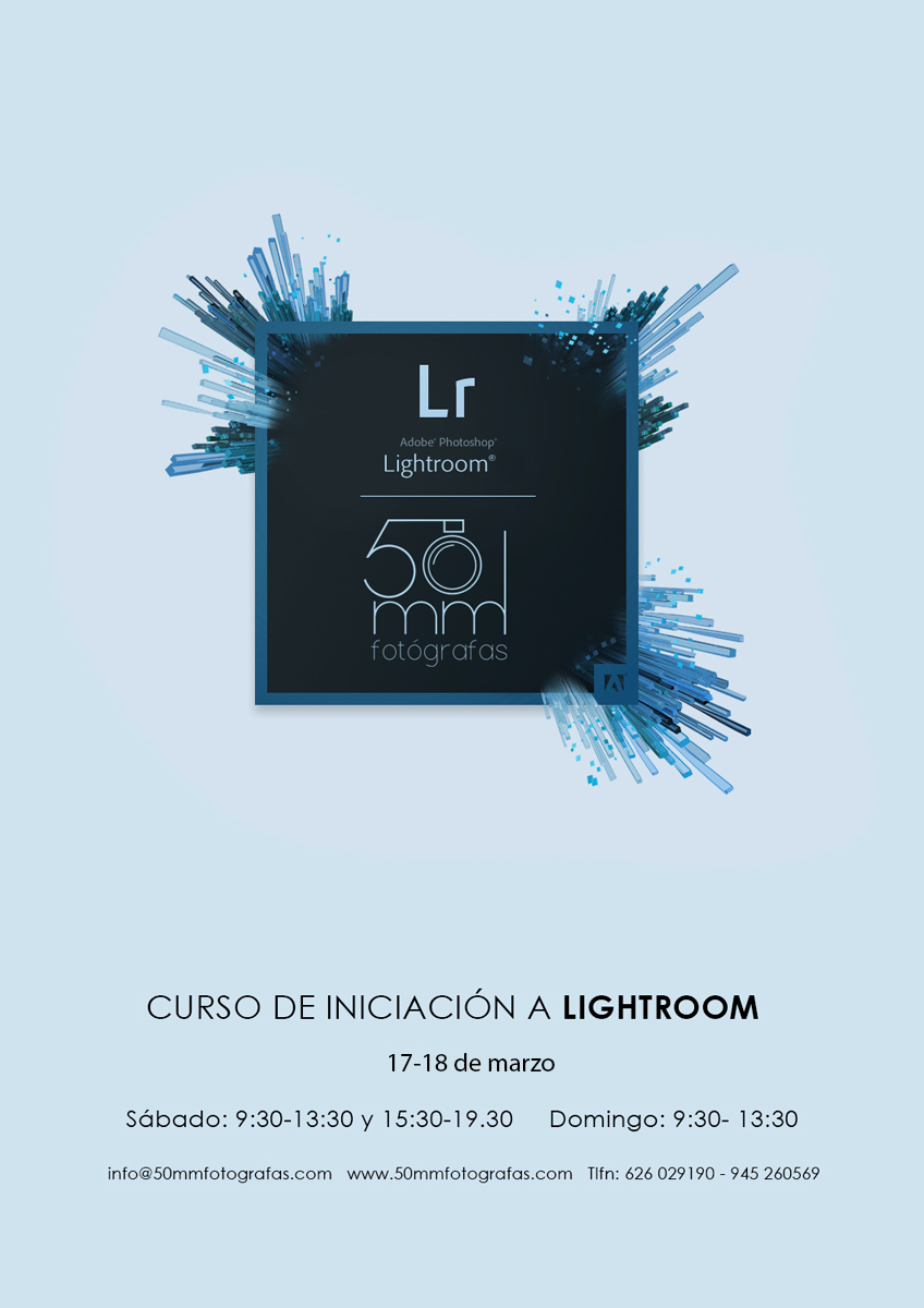curso iniciación lightroom marzo 2018