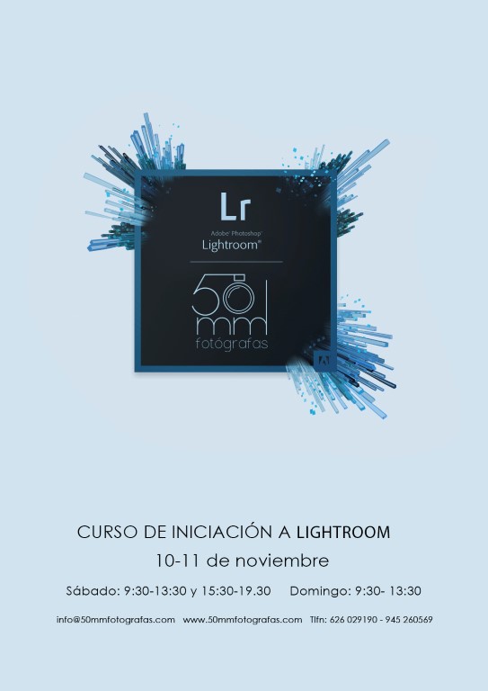 Curso Iniciación a Lightroom noviembre 2018